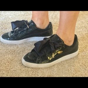 Puma heart sneakers